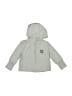 Hanes Silver Zip Up Hoodie Size 6-12 mo - photo 1