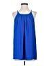 Premise Studio 100% Polyester Blue Sleeveless Blouse Size S - photo 1