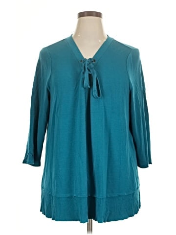 Cable & Gauge 3/4 Sleeve T-Shirt (view 1)