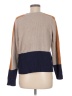 Pinque Color Block Tan Pullover Sweater Size M - photo 2