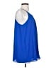 Premise Studio 100% Polyester Blue Sleeveless Blouse Size S - photo 4