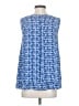 Chico's Blue Sleeveless Blouse Size S - photo 2