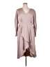 Express 100% Polyester Tan Cocktail Dress Size XL - photo 1