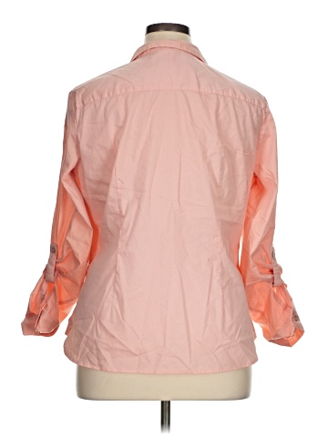 Cato 3/4 Sleeve Button-Down Shirt (view 2)