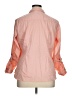 Cato Pink 3/4 Sleeve Button-Down Shirt Size XL - photo 2