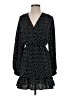 Lichi Polka Dots Black Casual Dress Size S - photo 1