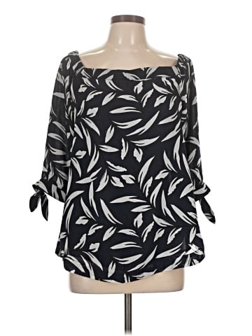 Ann Taylor Factory 3/4 Sleeve Blouse (view 1)