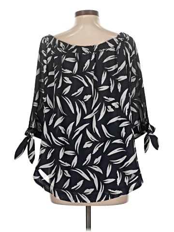 Ann Taylor Factory 3/4 Sleeve Blouse (view 2)