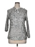 Miss Chievous Silver Pullover Sweater Size XL - photo 1