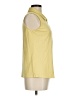 YMI Yellow Sleeveless Blouse Size M - photo 4