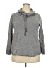 Chico's Gray Pullover Hoodie Size XXL (4) - photo 1