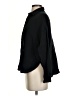Lou & Grey Houndstooth Black Long Sleeve Button-Down Shirt Size S - photo 5