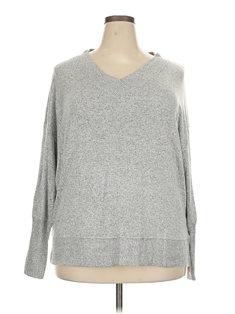 Pre-owned Maurices Pullover Sweater In Gray