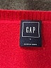 Gap Red Pullover Sweater Size L - photo 7