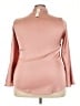 Angela Pink Long Sleeve Blouse Size 3X - photo 2