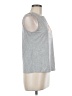 Shein Silver Sleeveless T-Shirt Size 6 - photo 4