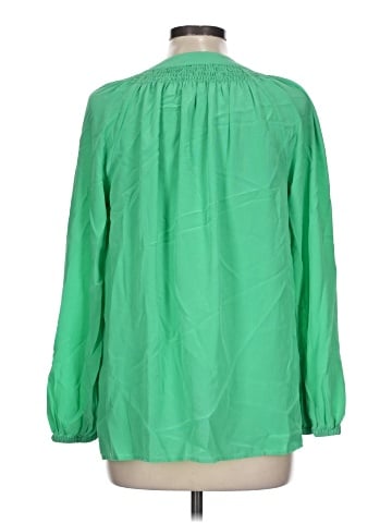 Lilly Pulitzer Long Sleeve Silk Top (view 2)