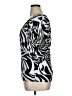 Whats Hot Animal Print Silver Short Sleeve Blouse Size XL - photo 5