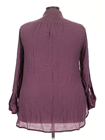 Cato Long Sleeve Button-Down Shirt (view 2)