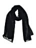Assorted Brands 100% Polyester Black Scarf One size - photo 1