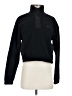 Adidas 100% Polyester Black Turtleneck Sweater Size S - photo 1