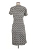 Talbots Chevron-herringbone Gray Casual Dress Size M - photo 2