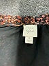 Roan + Ryan 100% Polyester Animal Print Brown Long Sleeve Blouse Size M - photo 7