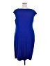 Connected Apparel Blue Cocktail Dress Size 22 - photo 2