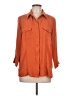 Joanna 100% Polyester Orange 3/4 Sleeve Blouse Size L - photo 1