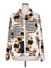 Shein Curve 100% Polyester Print Orange Jacket Size 4X - photo 1