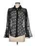 Fate 100% Polyester Black 3/4 Sleeve Blouse Size M - photo 1