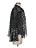 Fate 100% Polyester Black 3/4 Sleeve Blouse Size M - photo 4