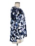 Express 100% Polyester Blue 3/4 Sleeve Blouse Size M - photo 4