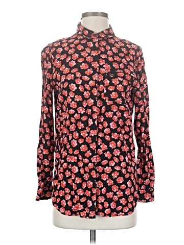 Ganni Long Sleeve Blouse (view 1)