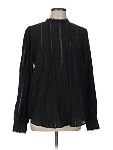 Ann Taylor Long Sleeve Blouse (view 1)