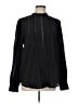 Ann Taylor Black Long Sleeve Blouse Size L (tall) - photo 1