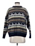 DAZY 100% Acrylic Chevron-herringbone Blue Pullover Sweater Size S - photo 1
