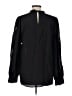 Ann Taylor Black Long Sleeve Blouse Size L (tall) - photo 2