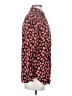 Ganni 100% Viscose Floral Red Long Sleeve Blouse Size EU 36 / US 6 - photo 4