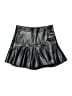 VICI 100% Polyurethane Metallic Black Skort Size XS - photo 1
