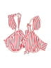 Assorted Brands Stripes Red Swimsuit Top Size L - photo 1