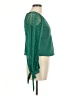 HAUTE FOX Green Long Sleeve Blouse Size M - photo 4