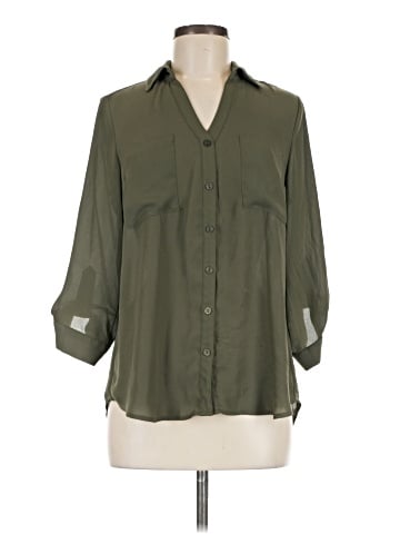 By & By 3/4 Sleeve Blouse (view 1)