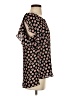Elle 100% Polyester Black Short Sleeve Blouse Size S - photo 4