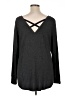 CAbi Gray Long Sleeve Top Size XL - photo 2