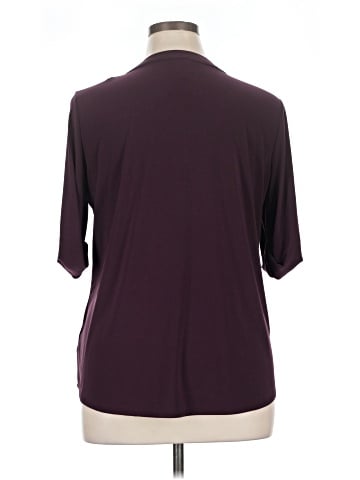 Anne Klein Short Sleeve Blouse (view 2)