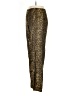 Willi Smith Animal Print Gold Dress Pants Size 6 - photo 5