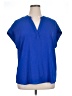 Cynthia Steffe 100% Polyester Blue Short Sleeve Blouse Size XL - photo 1