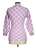 Old Navy Checkered-gingham Purple Pullover Sweater Size 8 - photo 2