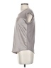 MNG Suit Metallic Silver Short Sleeve Top Size XS - photo 5